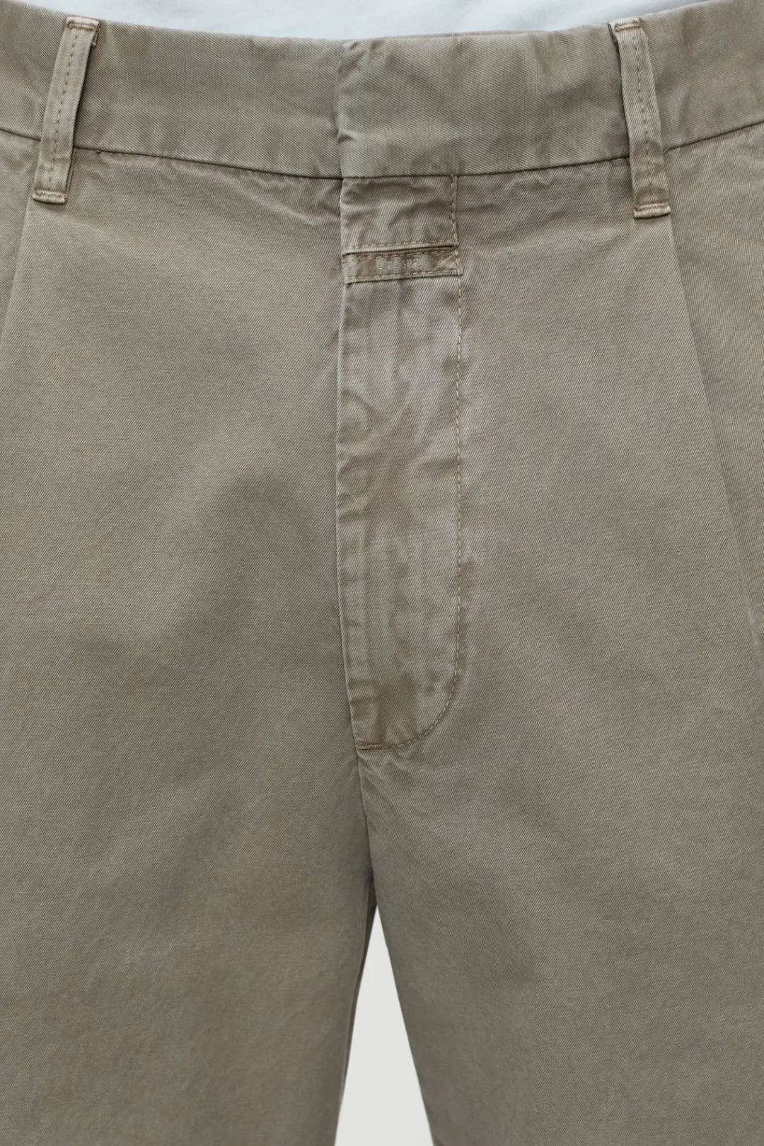 Closed Relaxed Pants - Style Name Blomberg Wide Natural linen New