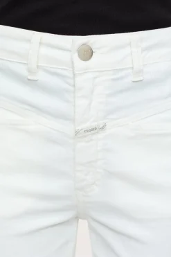 Closed Relaxed Pants - Style Name Pedal Pusher Ivory Clearance