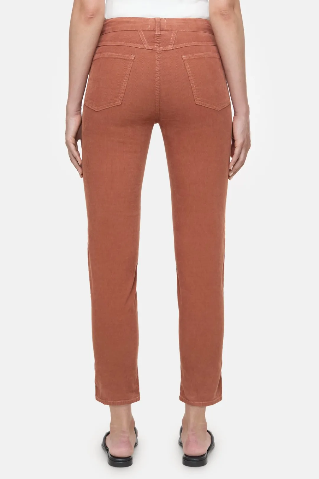 Closed Relaxed Pants - Style Name Pedal Pusher Ferro brown Sale