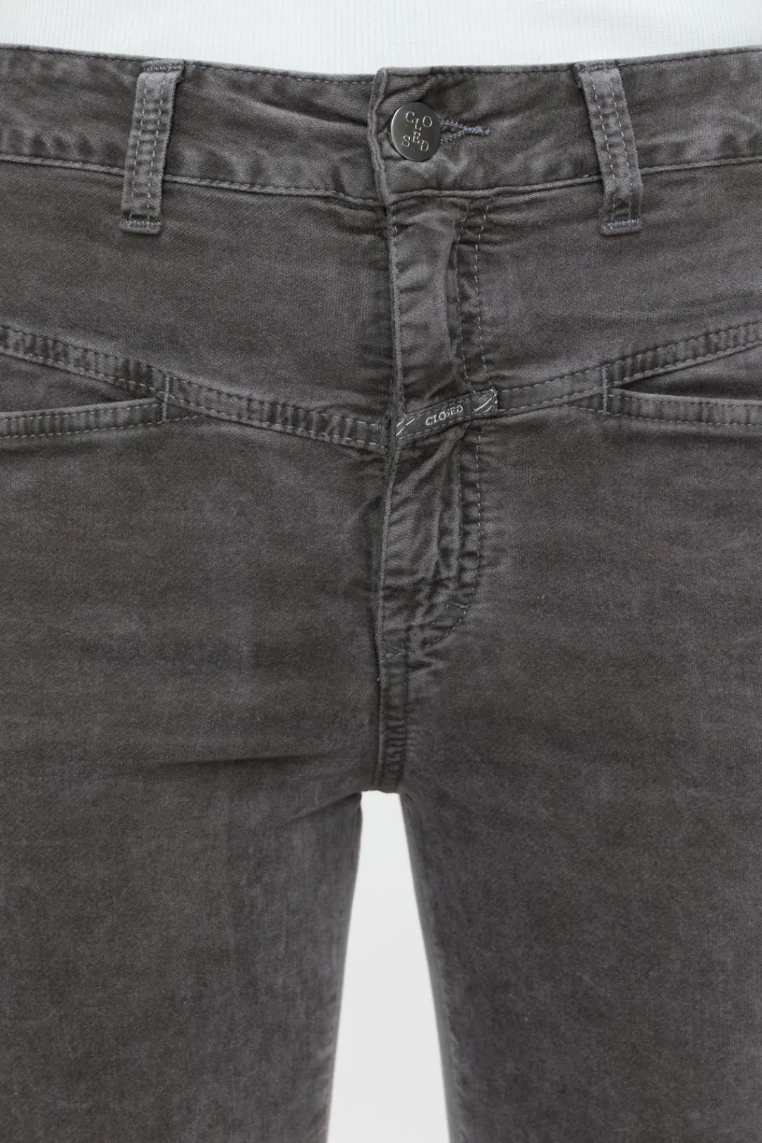 Closed Relaxed Pants - Style Name Pedal Pusher Heritage grey Best