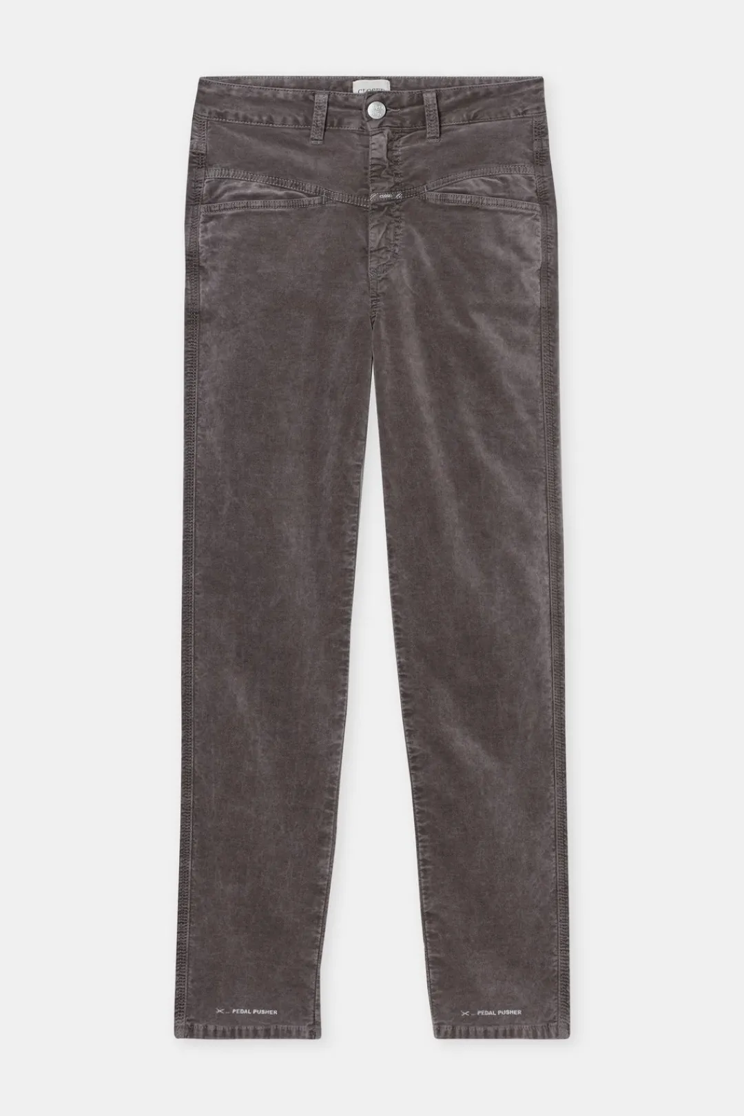 Closed Relaxed Pants - Style Name Pedal Pusher Heritage grey Best