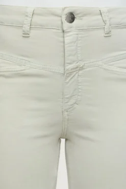 Closed Relaxed Pants - Style Name Pedal Pusher Sabbia beige