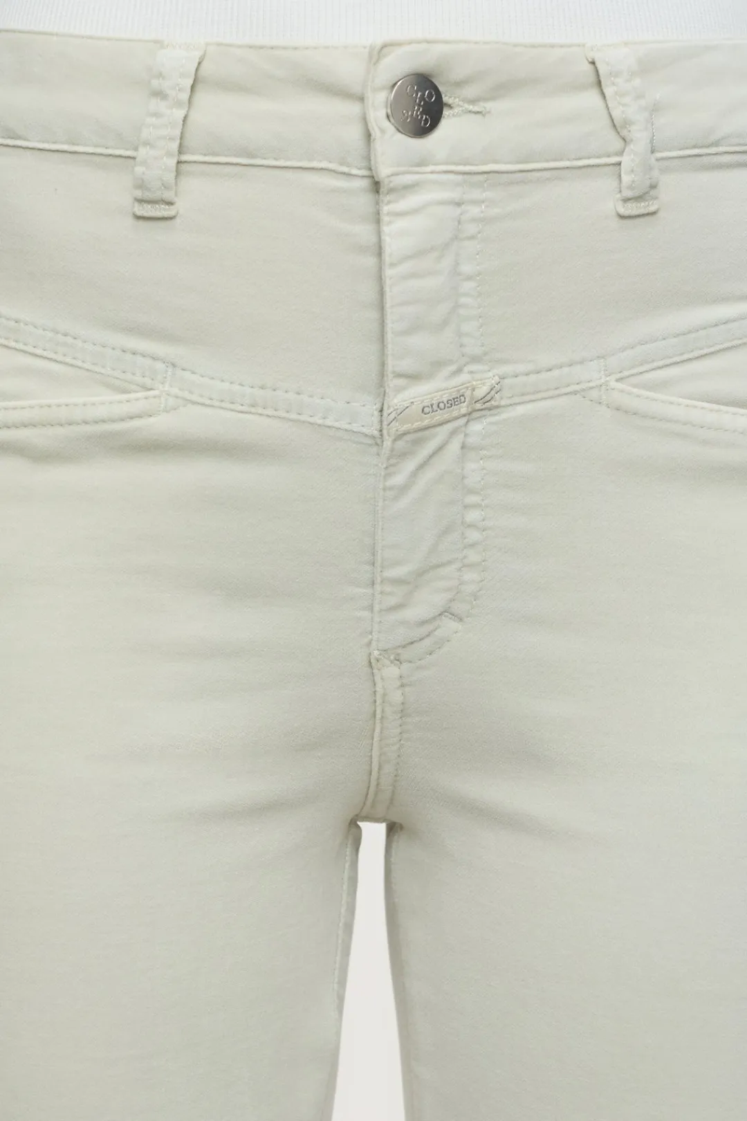 Closed Relaxed Pants - Style Name Pedal Pusher Sabbia beige