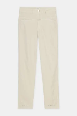 Closed Relaxed Pants - Style Name Pedal Pusher Sabbia beige