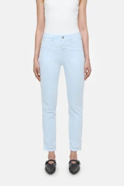 Closed Relaxed Pants - Style Name Pedal Pusher Lazio blue Discount