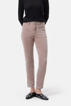 Closed Relaxed Pants - Style Name Pedal Pusher Biscotti brown Clearance