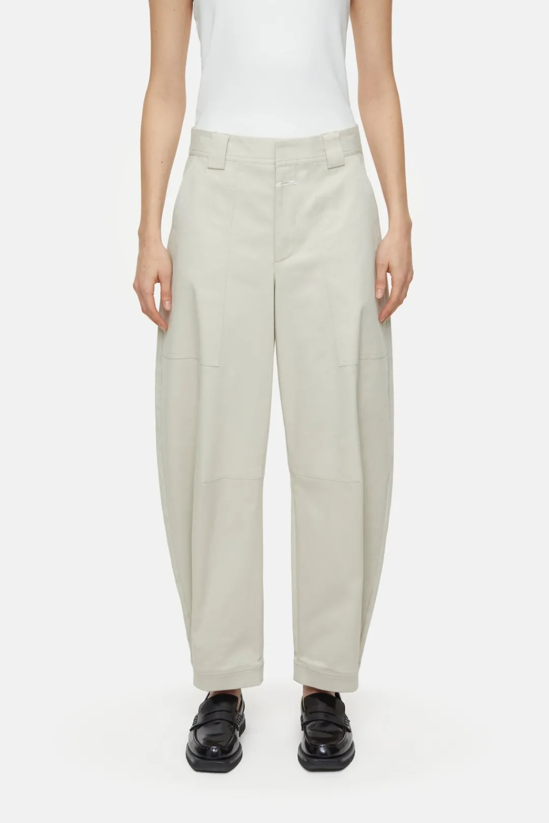 Closed Relaxed Pants - Style Name Rhannon Sabbia beige Online