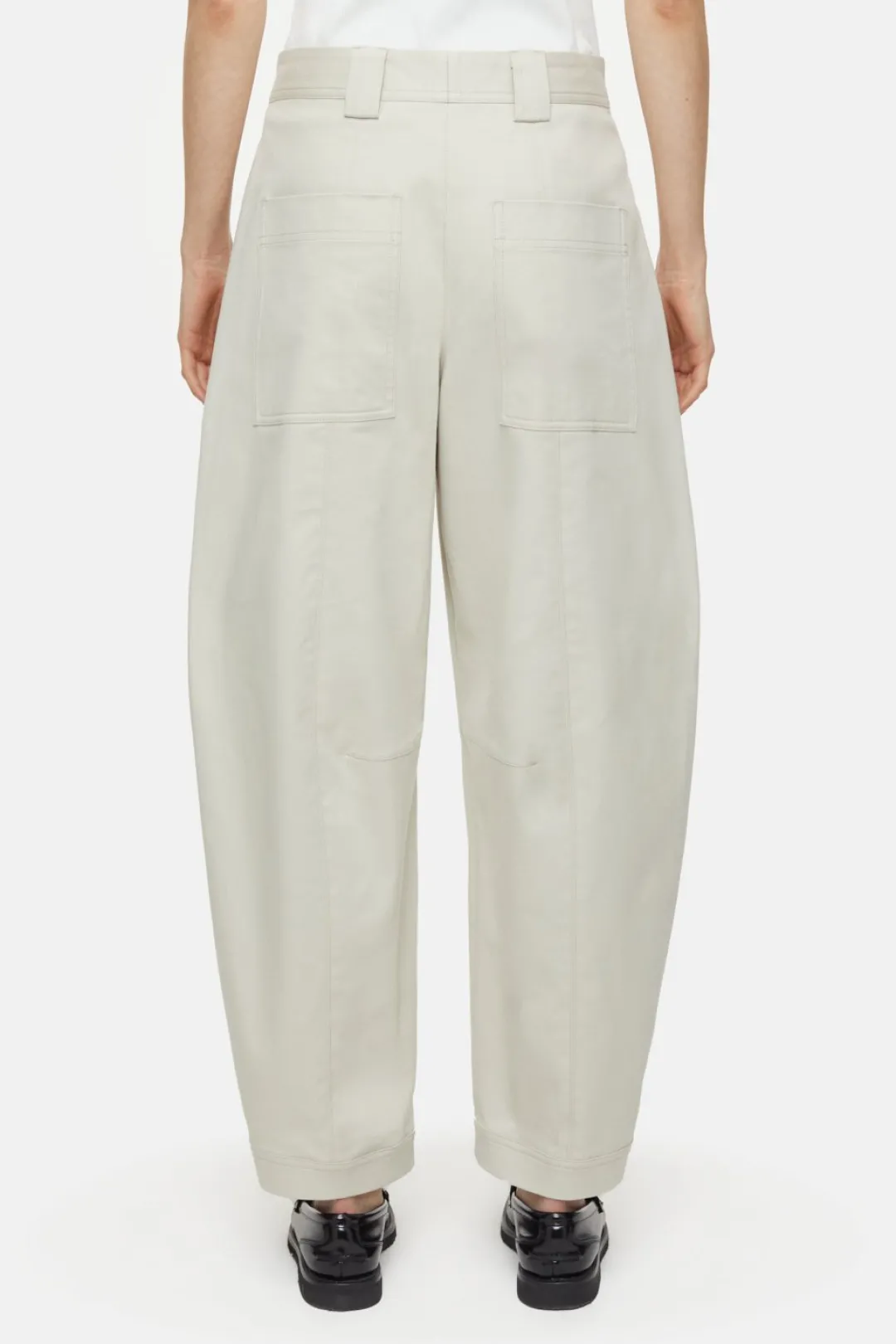 Closed Relaxed Pants - Style Name Rhannon Sabbia beige Online