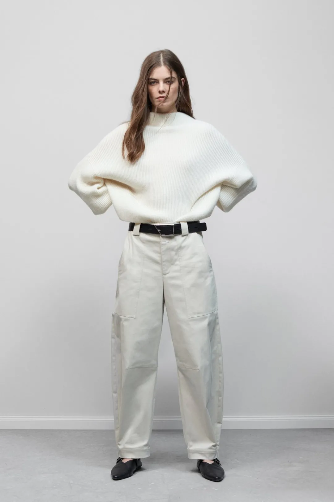 Closed Relaxed Pants - Style Name Rhannon Sabbia beige Online