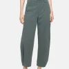 Closed Relaxed Pants - Style Name Rhannon Pini green