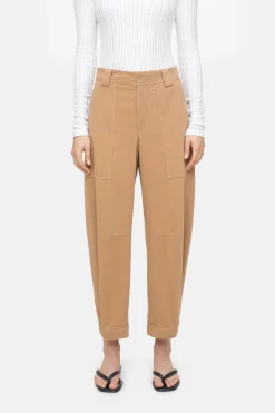 Closed Relaxed Pants - Style Name Rhannon Biscotti brown Discount