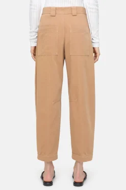 Closed Relaxed Pants - Style Name Rhannon Biscotti brown Discount