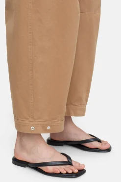 Closed Relaxed Pants - Style Name Rhannon Biscotti brown Discount