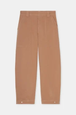 Closed Relaxed Pants - Style Name Rhannon Biscotti brown Discount