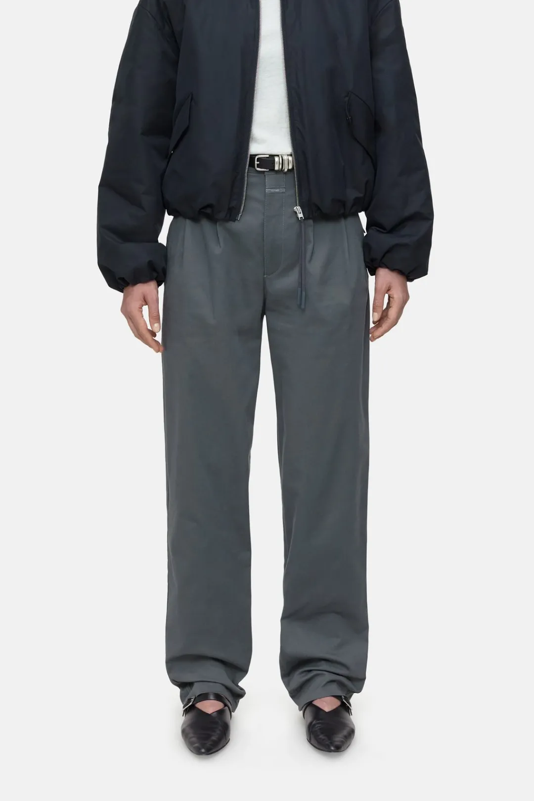 Closed Relaxed Pants - Style Name Rhoone Pini green Best