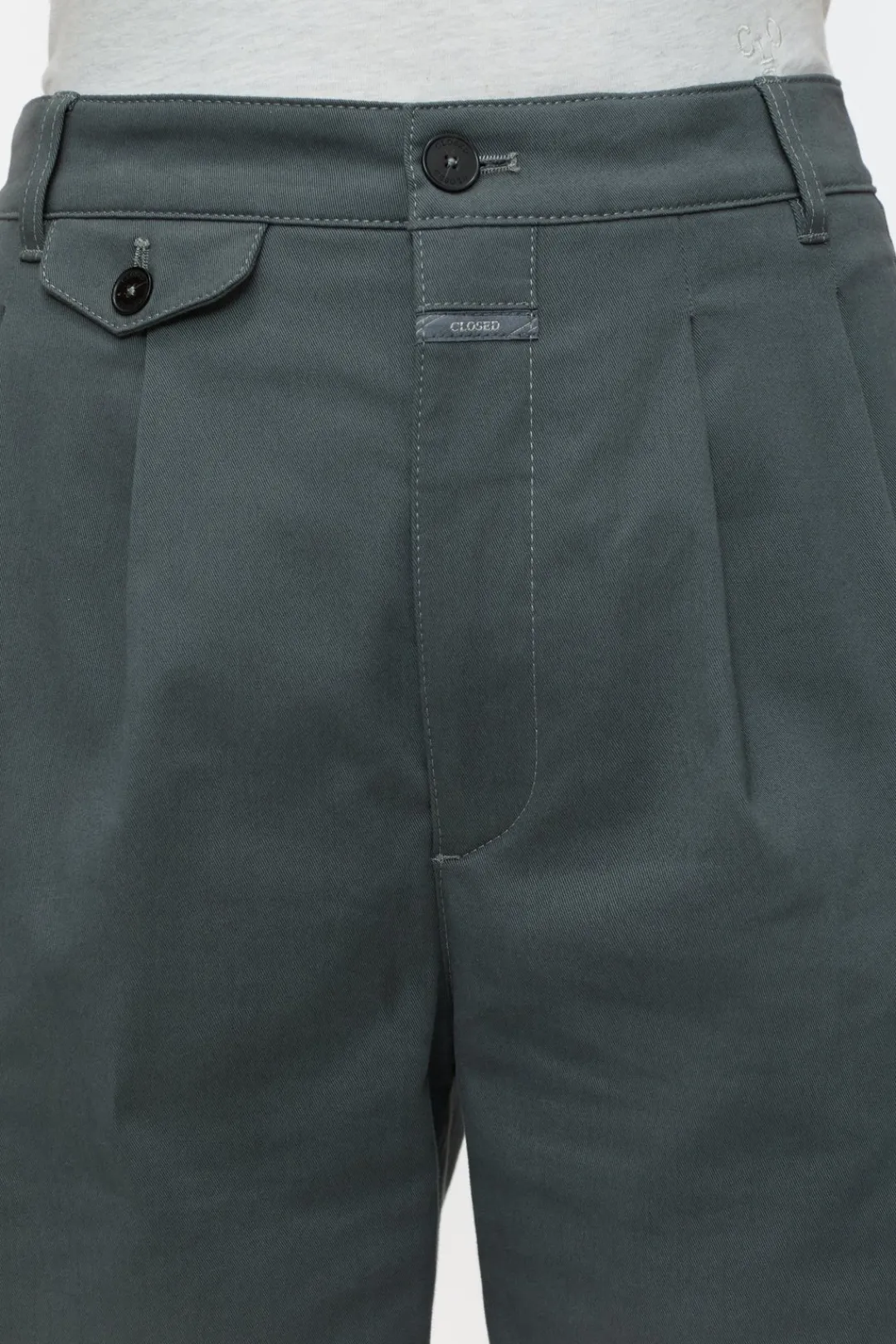Closed Relaxed Pants - Style Name Rhoone Pini green Best