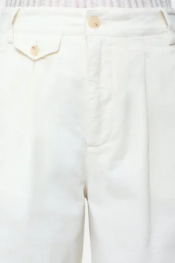 Closed Relaxed Pants - Style Name Rhoone Ivory New