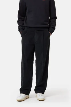 Closed Relaxed Pants - Style Name Blomberg Wide Black Online