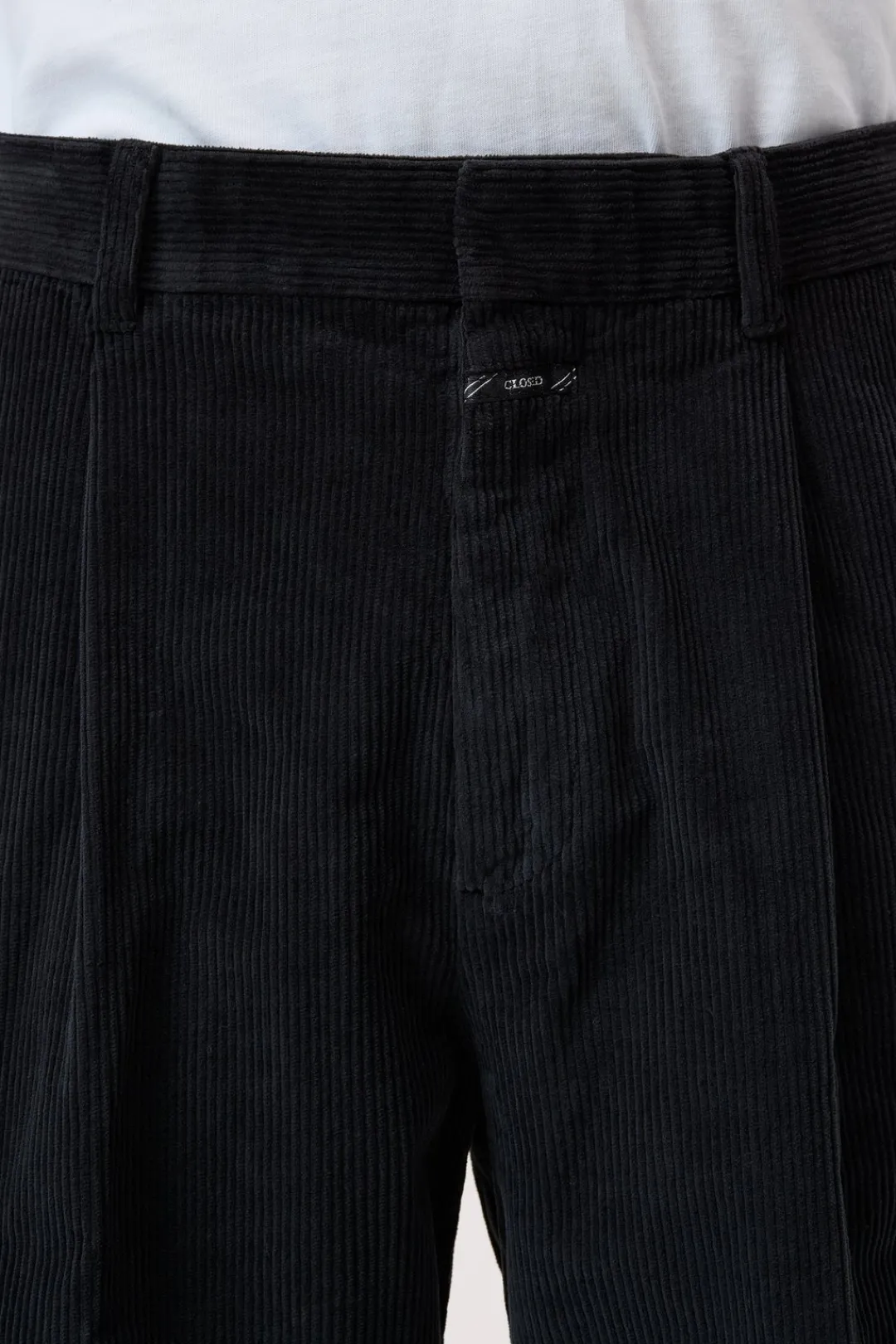 Closed Relaxed Pants - Style Name Blomberg Wide Black Online
