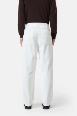 Closed Relaxed Pants - Style Name Blomberg Wide Ivory Hot