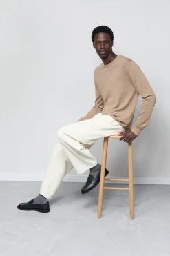 Closed Relaxed Pants - Style Name Blomberg Wide Ivory Hot