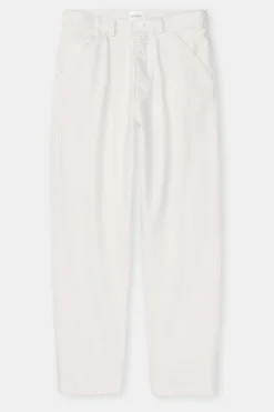 Closed Relaxed Pants - Style Name Dover Tapered Ivory Clearance