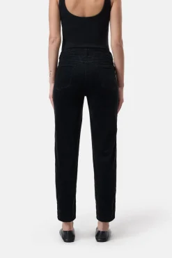 Closed Relaxed Pants - Style Name Pedal Pusher Black Outlet