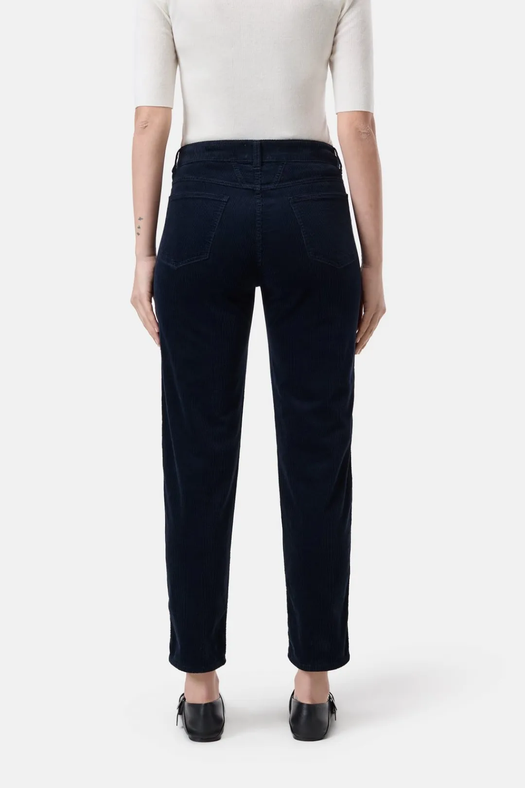 Closed Relaxed Pants - Style Name Pedal Pusher Dark night New