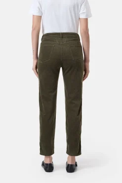 Closed Relaxed Pants - Style Name Pedal Pusher Ver green Hot