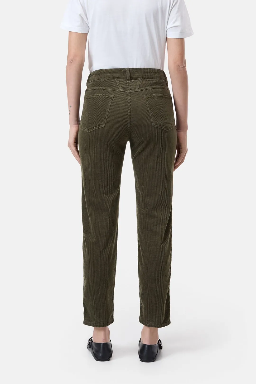 Closed Relaxed Pants - Style Name Pedal Pusher Ver green Hot