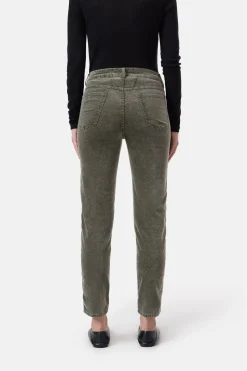 Closed Relaxed Pants - Style Name Pedal Pusher Ver green Sale