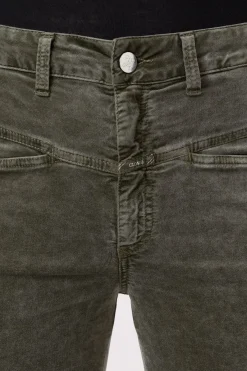 Closed Relaxed Pants - Style Name Pedal Pusher Ver green Sale