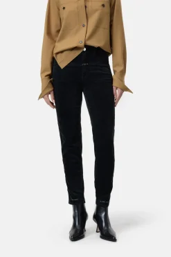 Closed Relaxed Pants - Style Name Pedal Pusher Black Clearance