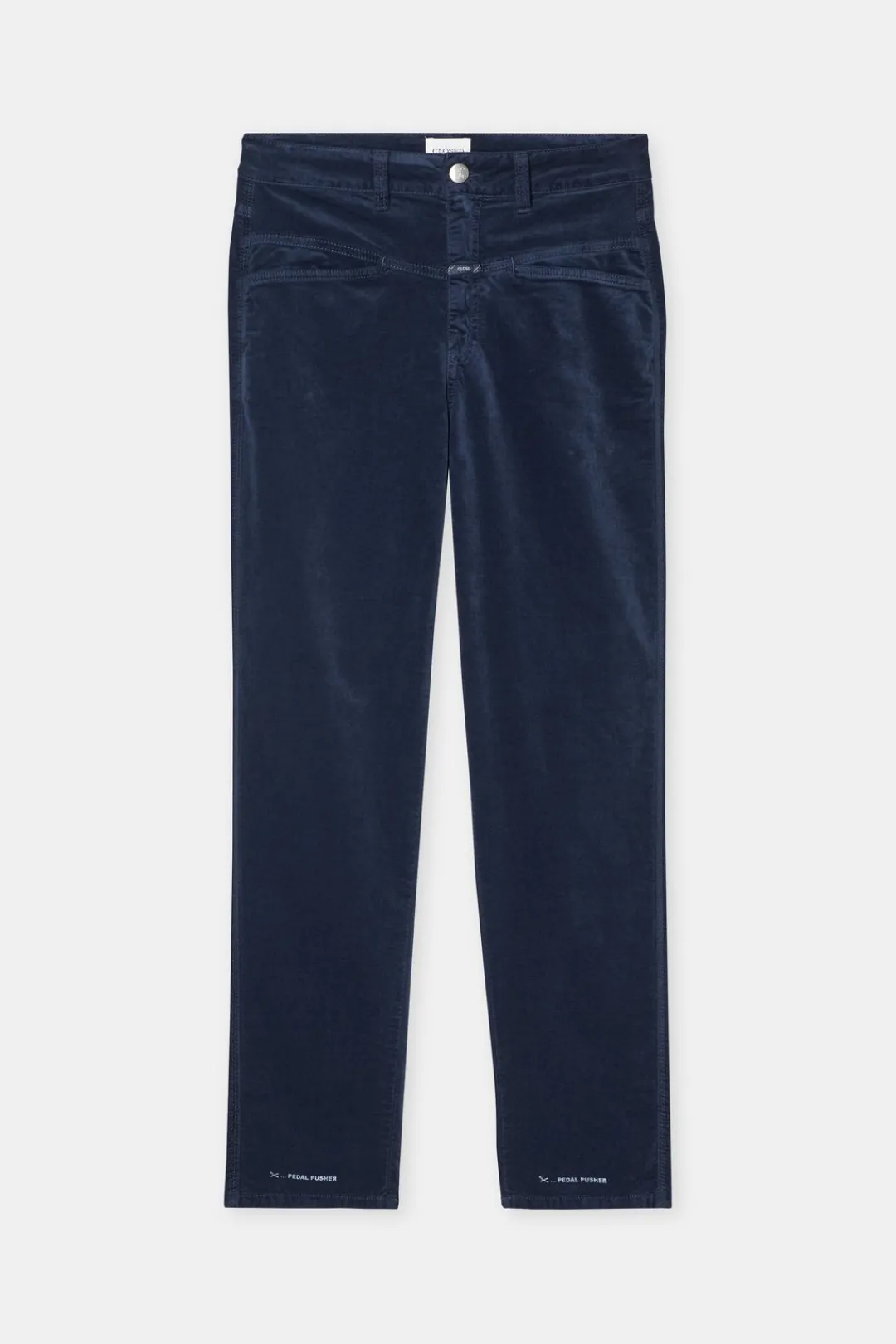 Closed Relaxed Pants - Style Name Pedal Pusher Dark night
