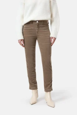 Closed Relaxed Pants - Style Name Pedal Pusher old pine Hot