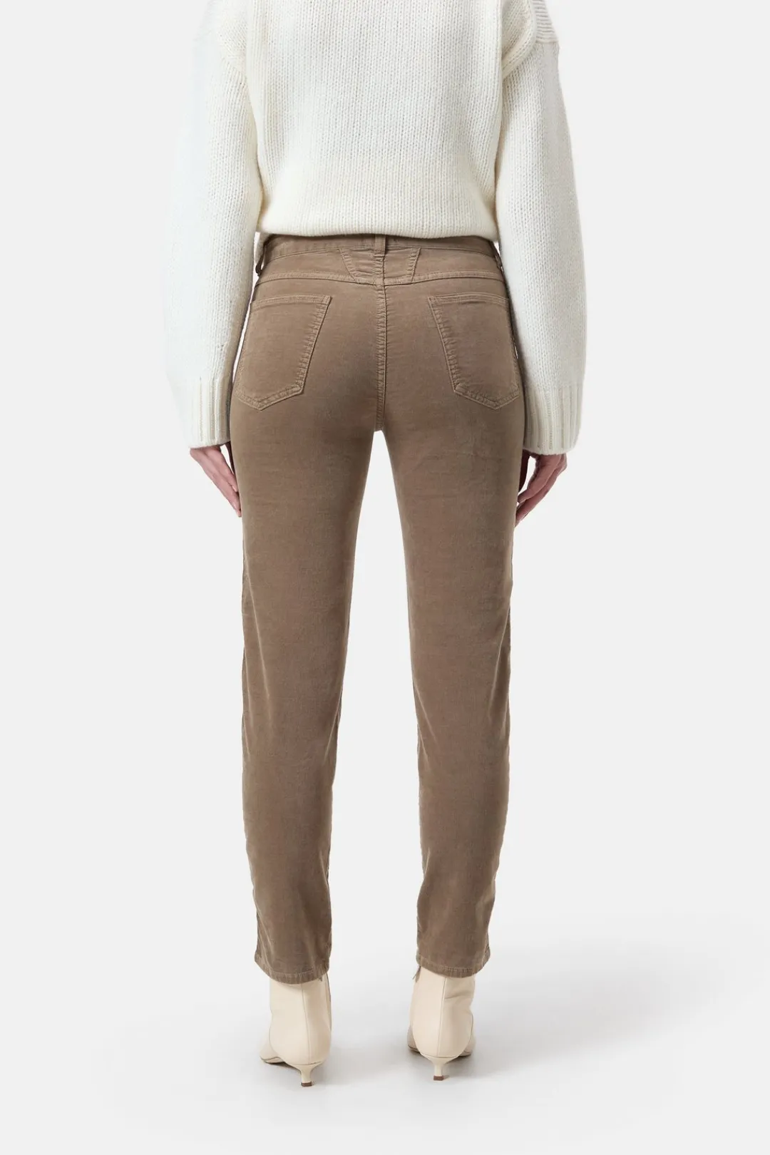 Closed Relaxed Pants - Style Name Pedal Pusher old pine Hot
