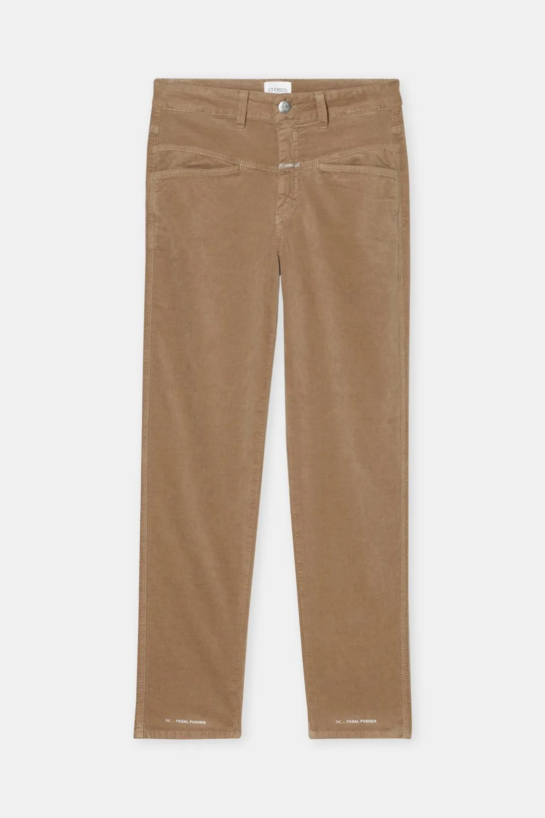 Closed Relaxed Pants - Style Name Pedal Pusher old pine Hot