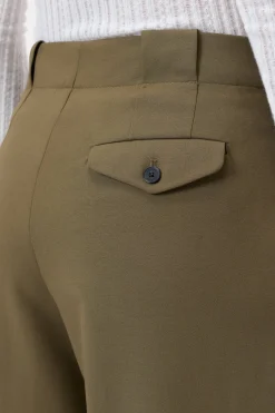 Closed Relaxed Pants - Style Name Mawson Ver green Clearance