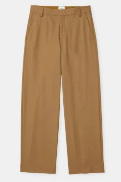 Closed Relaxed Pants - Style Name Jurdy Tullamore brown