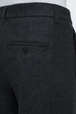 Closed Relaxed Pants - Style Name Jurdy Dark grey melange New