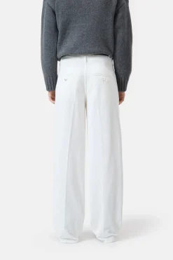 Closed Relaxed Pants - Style Name Jurdy Ivory New