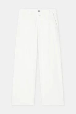 Closed Relaxed Pants - Style Name Jurdy Ivory New