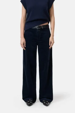 Closed Relaxed Pants - Style Name Jurdy Dark night Outlet