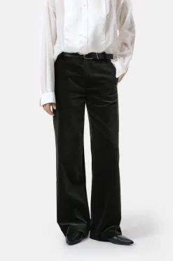 Closed Relaxed Pants - Style Name Jurdy Irish coffee Clearance