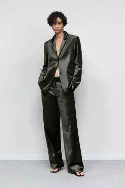 Closed Relaxed Pants - Style Name Jurdy Irish coffee Clearance