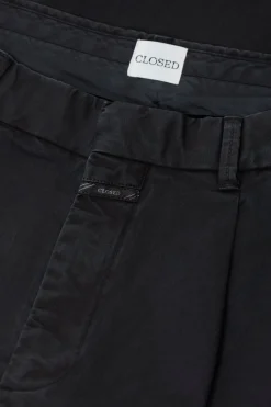 Closed Relaxed Pants - Style Name Blomberg Wide Black Best