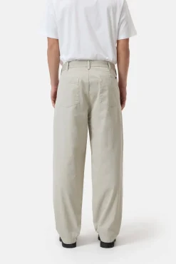 Closed Relaxed Pants - Style Name Blomberg Wide Flax beige Outlet