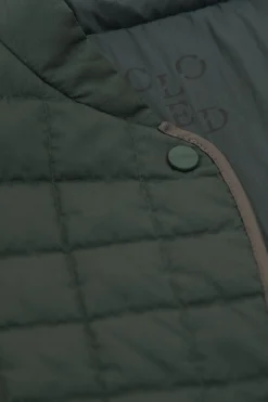 Closed Reversible quilted coat Pini green Discount