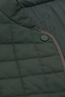 Closed Reversible quilted coat Pini green Discount