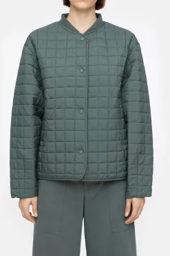 Closed Reversible quilted jacket Pini green Clearance
